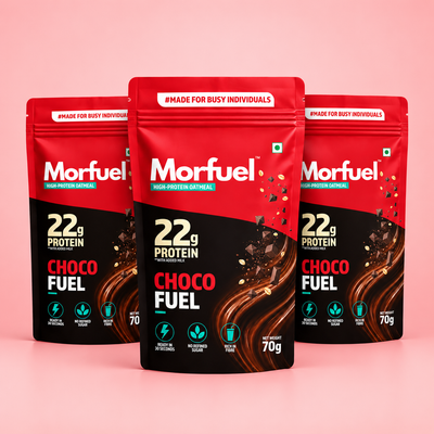 Choco Fuel - High Protein Oat Meal Pack of 3