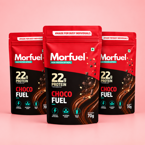Choco Fuel - High Protein Oat Meal Pack of 3