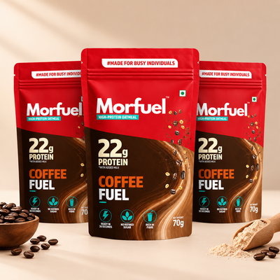 Coffee Fuel - High Protein Oat Meal Pack of 3