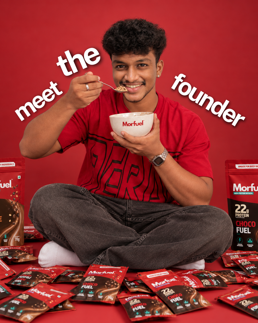 Akash Akhilesh, founder of Morfuel